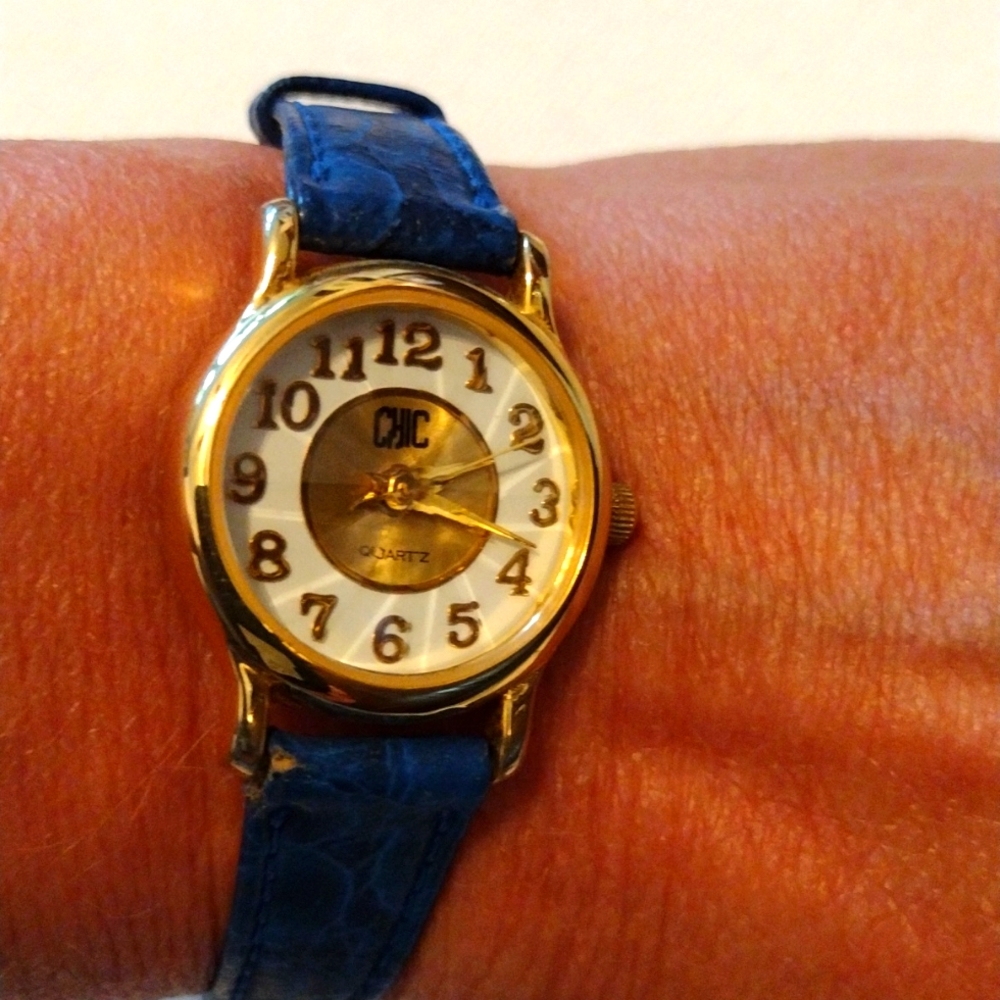 Chic watch.